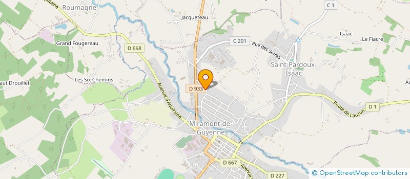 localisation de l'entreprise SCI NJL  SAINT-PARDOUX-ISAAC