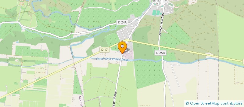 localisation de l'entreprise SCI NJL FAMILY  AUREILLE