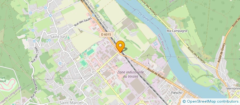 localisation de l'entreprise SCI NJP  SAINT-MARTIN-DU-VIVIER