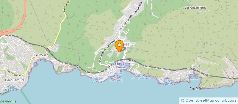 localisation de l'entreprise SCI NJS 2  ENSUES-LA-REDONNE