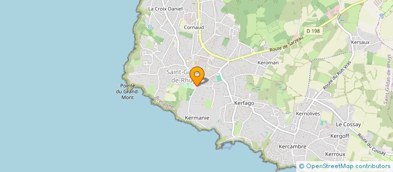 localisation de l'entreprise SCI NJS  SAINT-GILDAS-DE-RHUYS