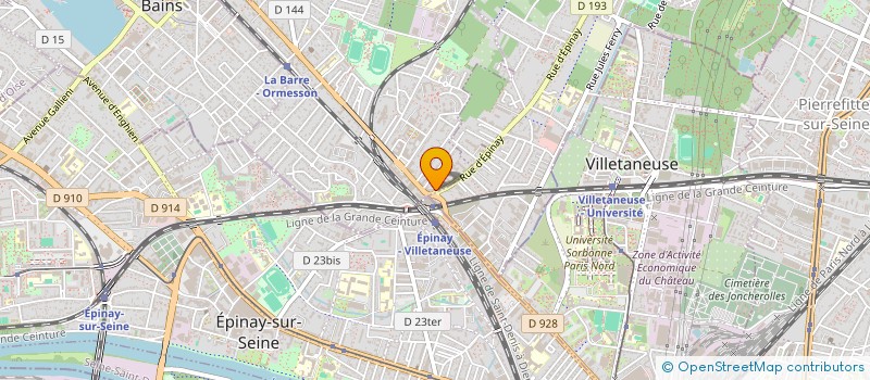 localisation de l'entreprise SCI NJUIGUE  DEUIL-LA-BARRE