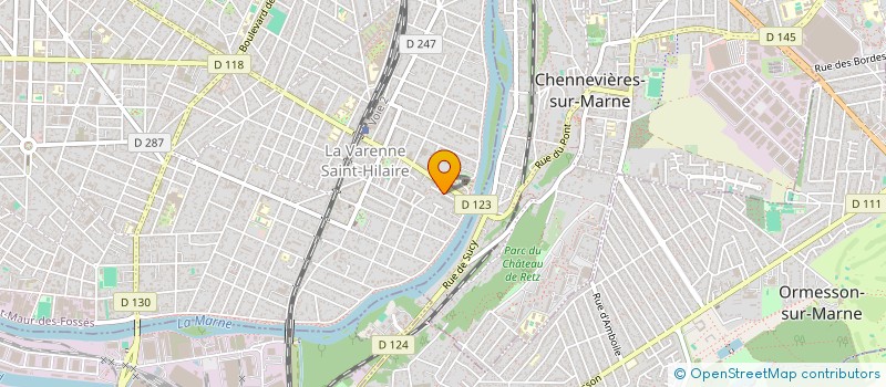 localisation de l'entreprise SCI NK à SAINT-MAUR-DES-FOSSES