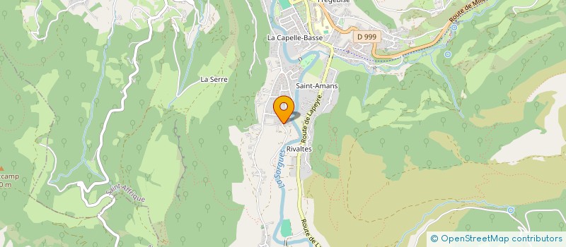 localisation de l'entreprise SCI NK IMMO  SAINT-AFFRIQUE