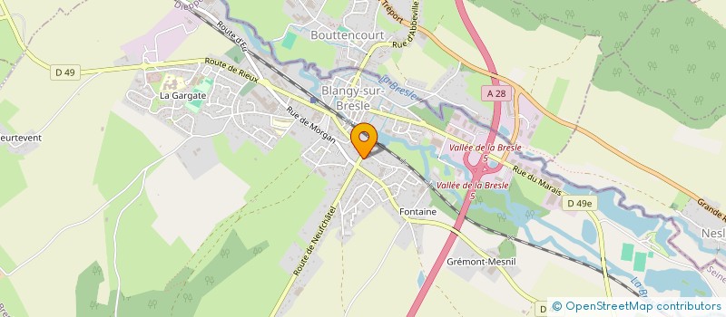 localisation de l'entreprise SCI NKFM à BLANGY-SUR-BRESLE