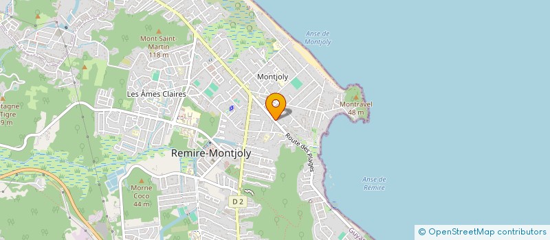 localisation de l'entreprise SCI NKT FAMILY  REMIRE-MONTJOLY