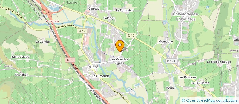 localisation de l'entreprise SCI NL  PRISSE