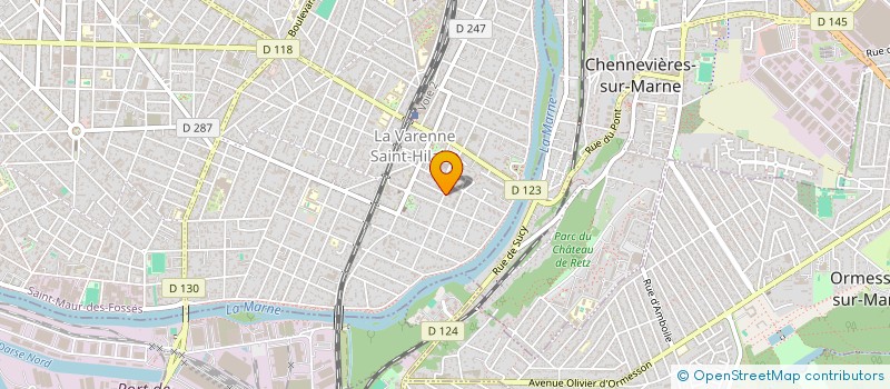 localisation de l'entreprise SCI NLA  SAINT-MAUR-DES-FOSSES