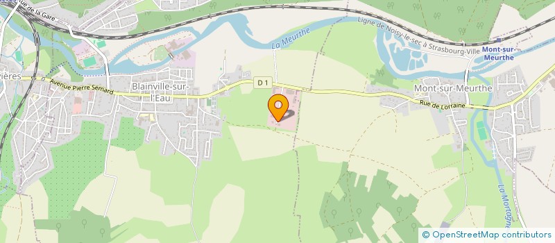 localisation de l'entreprise SCI NLE BLAINVILLE  BLAINVILLE-SUR-L'EAU