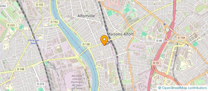 localisation de l'entreprise SCI NLFZN à ALFORTVILLE