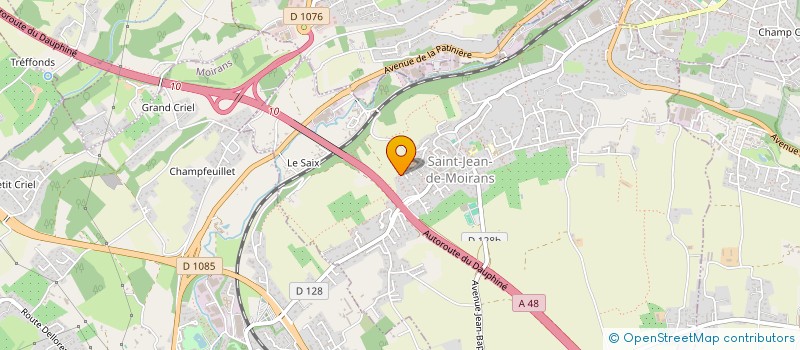 localisation de l'entreprise SCI NLJ'S  SAINT-JEAN-DE-MOIRANS