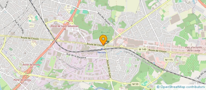 localisation de l'entreprise SCI NLP  SAINT-NAZAIRE