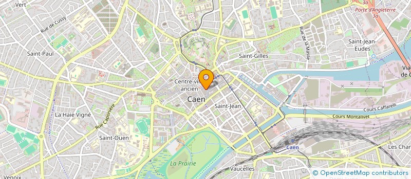 localisation de l'entreprise SCI NLPB INVEST à CAEN