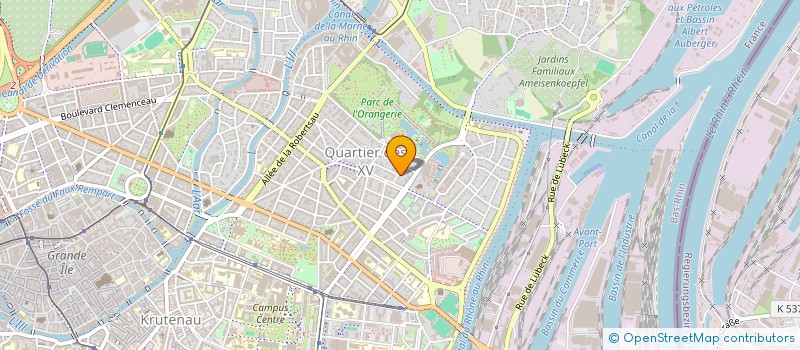 localisation de l'entreprise SCI NMC à STRASBOURG