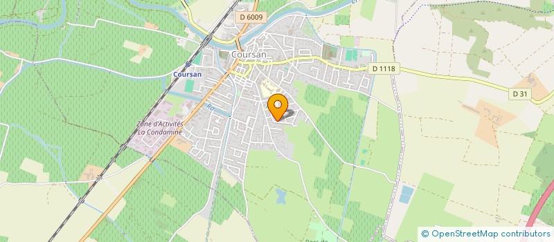 localisation de l'entreprise SCI NMC  COURSAN