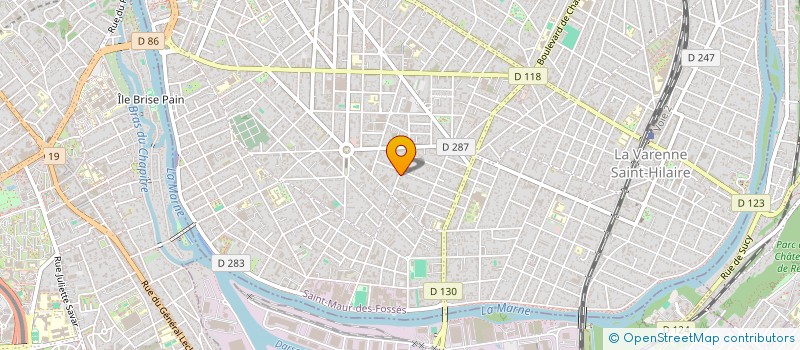 localisation de l'entreprise SCI NMF à SAINT-MAUR-DES-FOSSES