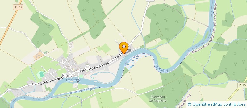 localisation de l'entreprise SCI NMG  RIGNY