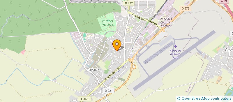 localisation de l'entreprise SCI NMG  TAVAUX