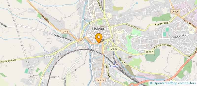 localisation de l'entreprise SCI NMP à LISIEUX