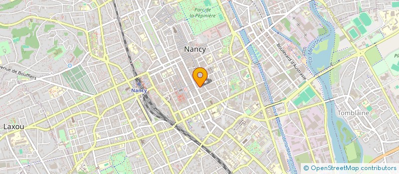 localisation de l'entreprise SCI NMXZ  NANCY