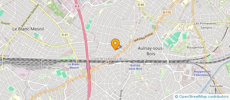 localisation de l'entreprise SCI NNLA à AULNAY-SOUS-BOIS