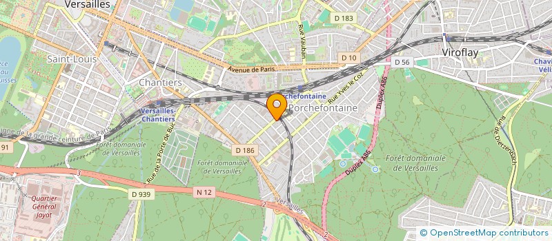 localisation de l'entreprise SCI NO GAIM à VERSAILLES