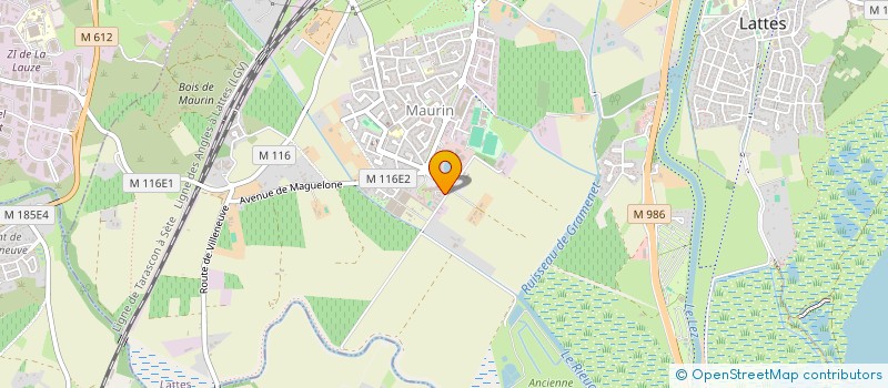 localisation de l'entreprise SCI NO NAME à LATTES