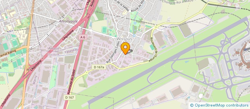 localisation de l'entreprise SCI NOA à WISSOUS