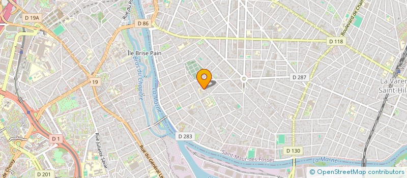 localisation de l'entreprise SCI NOA à SAINT-MAUR-DES-FOSSES