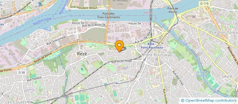 localisation de l'entreprise SCI NOA ZOLA  REZE