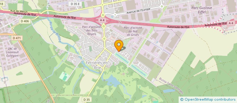 localisation de l'entreprise SCI NOACHILLE  FERRIERES-EN-BRIE