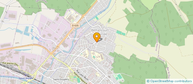 localisation de l'entreprise SCI NOAH PATRIMOINE à BETTANCOURT-LA-FERREE