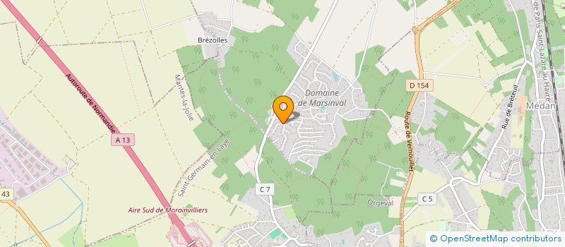 localisation de l'entreprise SCI NOAILLES  VERNOUILLET