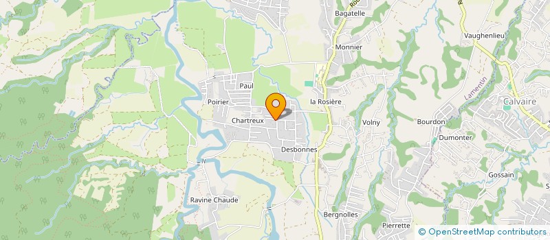 localisation de l'entreprise SCI NOALYA  LAMENTIN