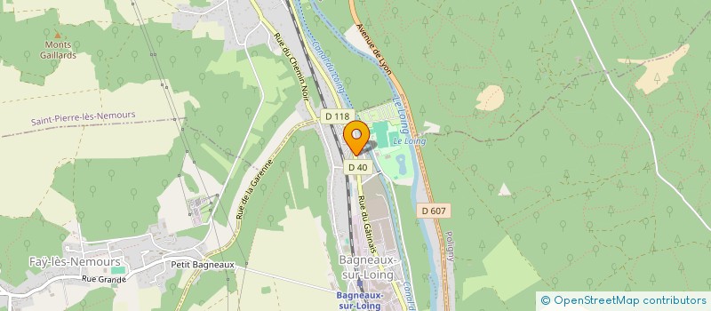 localisation de l'entreprise SCI NOAM  BAGNEAUX-SUR-LOING