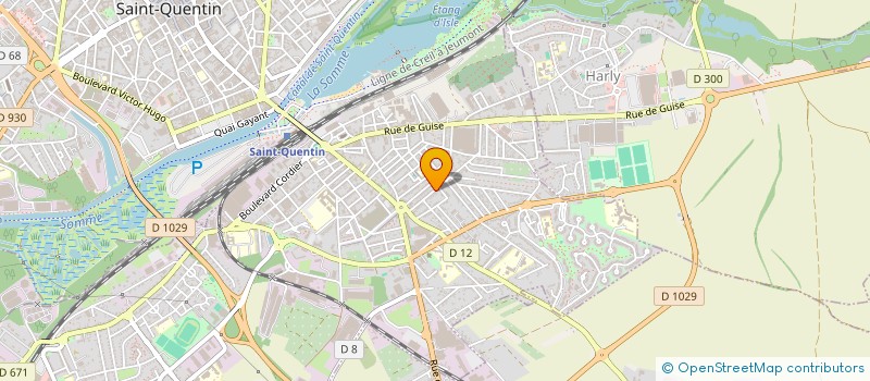 localisation de l'entreprise SCI NOAM à SAINT-QUENTIN