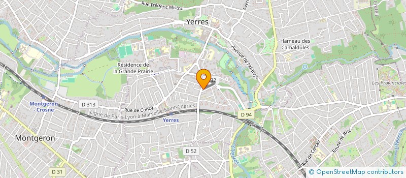 localisation de l'entreprise SCI NOAM  YERRES