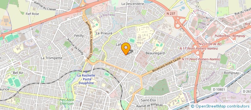 localisation de l'entreprise SCI NOANIE à LA ROCHELLE