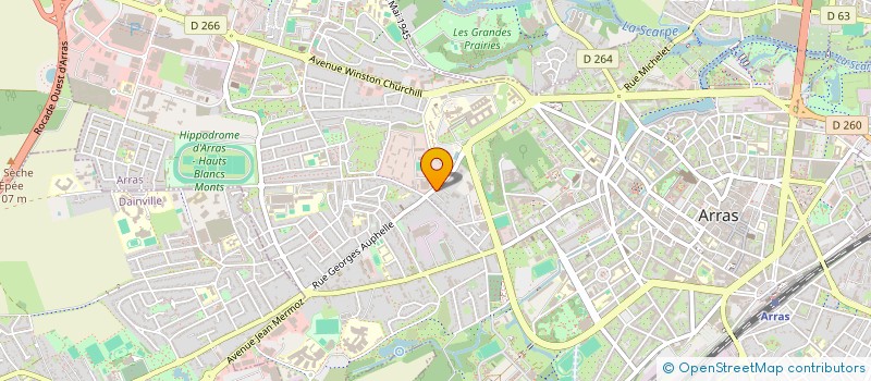 localisation de l'entreprise SCI NOAS.D à ARRAS