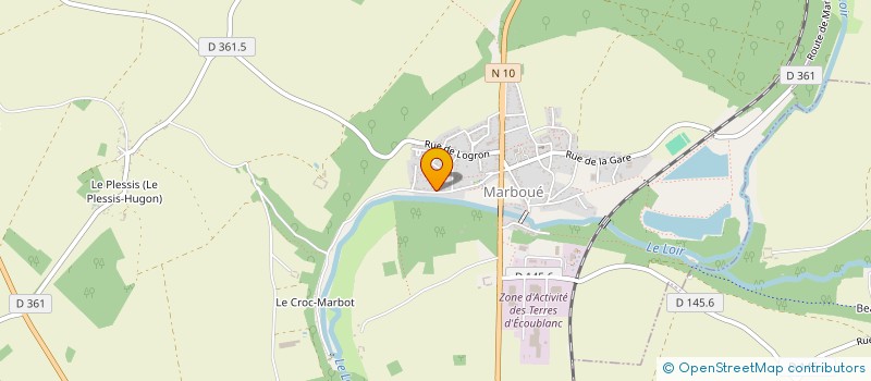 localisation de l'entreprise SCI NOBA IMMO à MARBOUE