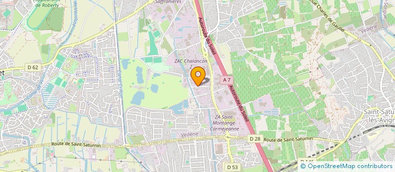 localisation de l'entreprise SCI NOBEL  VEDENE