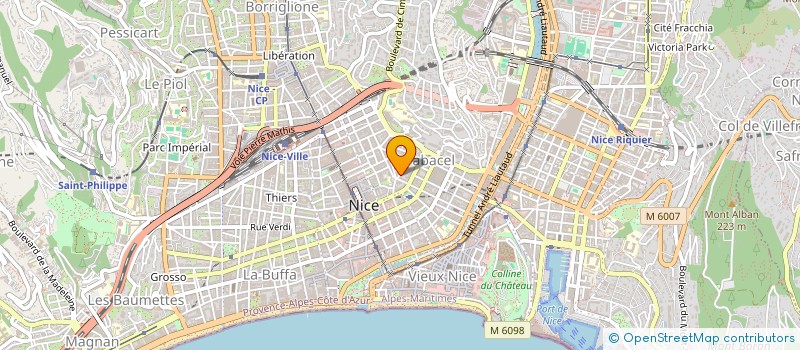 localisation de l'entreprise SCI NOBEL à NICE