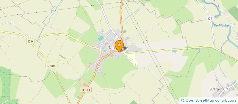 localisation de l'entreprise SCI NOBEL  TANTONVILLE