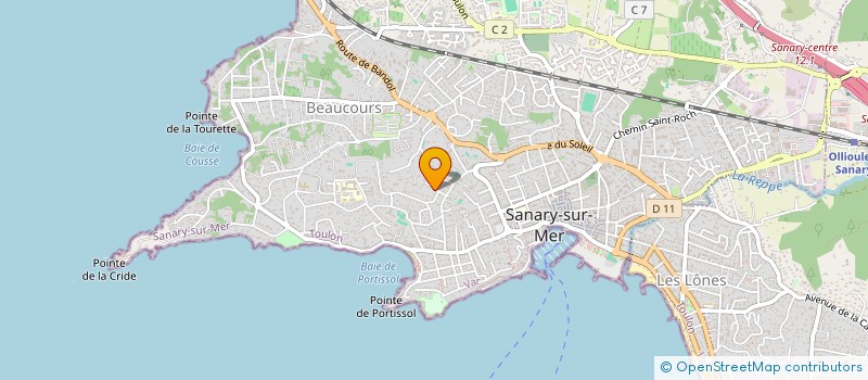 localisation de l'entreprise SCI NOBILIS à SANARY-SUR-MER