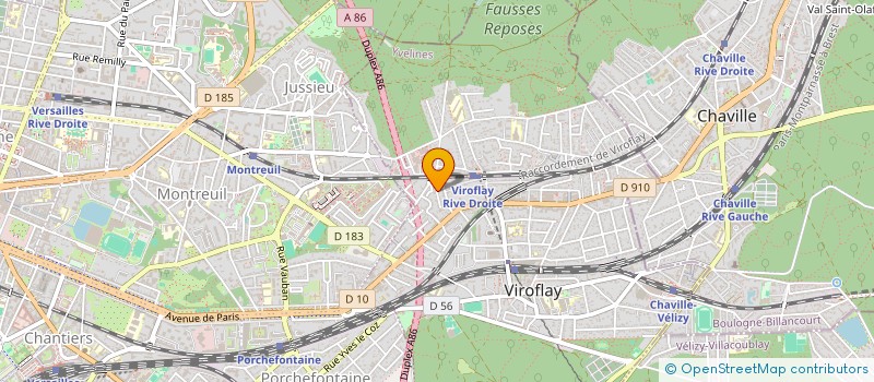 localisation de l'entreprise SCI NOBILIS  VIROFLAY