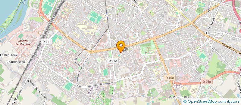 localisation de l'entreprise SCI NOBLE PINSON à ANGERS