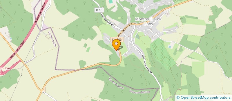 localisation de l'entreprise SCI NOBLET-COSTA  MONTREUIL-AUX-LIONS