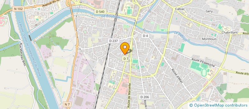 localisation de l'entreprise SCI NOCAREJE à MONTELIMAR