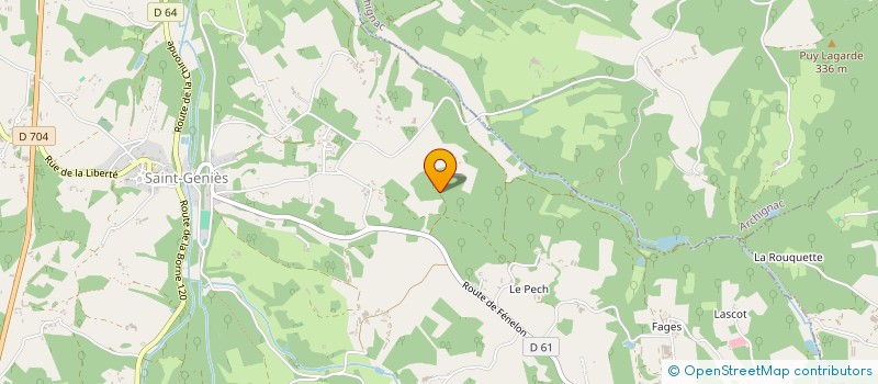 localisation de l'entreprise SCI NOCAVI  SAINT-GENIES