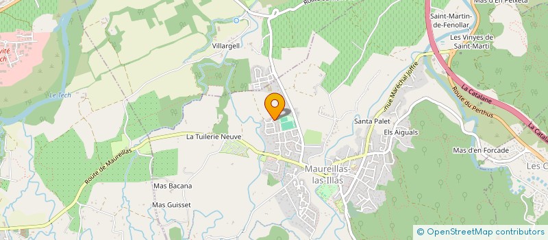 localisation de l'entreprise SCI NOCEA  MAUREILLAS-LAS-ILLAS